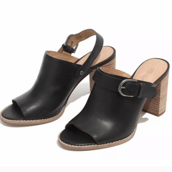 Madewell The Riley Convertible Slingback Mule Sz10 - Picture 1 of 15